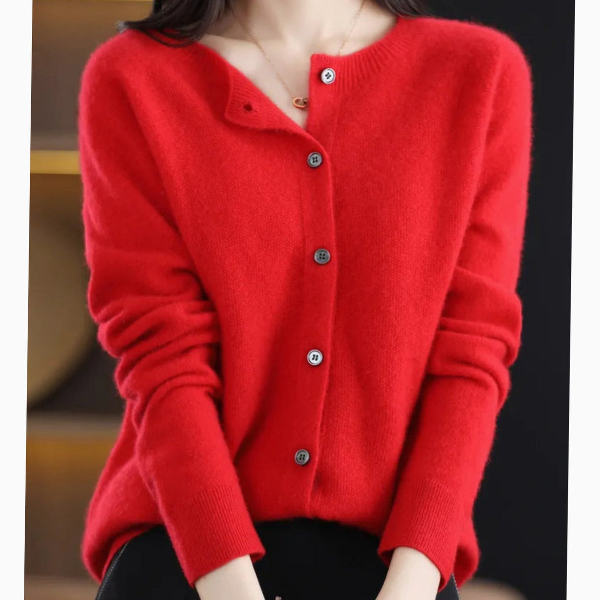 Eleanor | Classic Button Cardigan