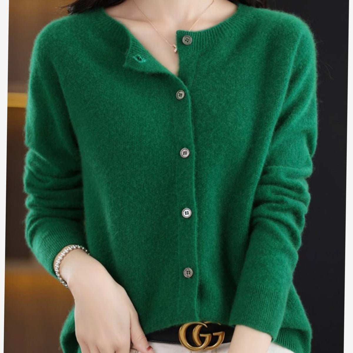 Eleanor | Classic Button Cardigan