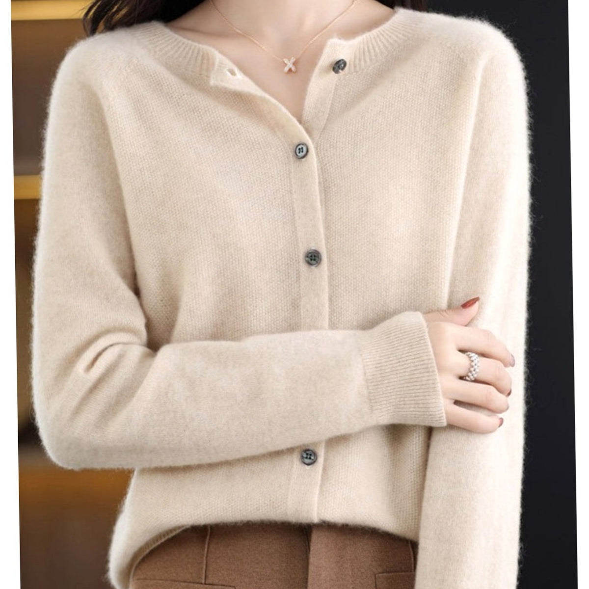 Eleanor | Classic Button Cardigan