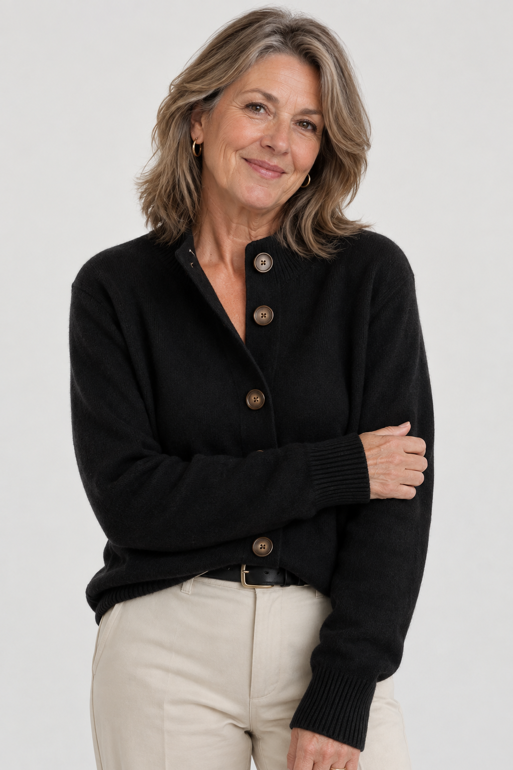 Sofia | Soft Button-Front Cardigan